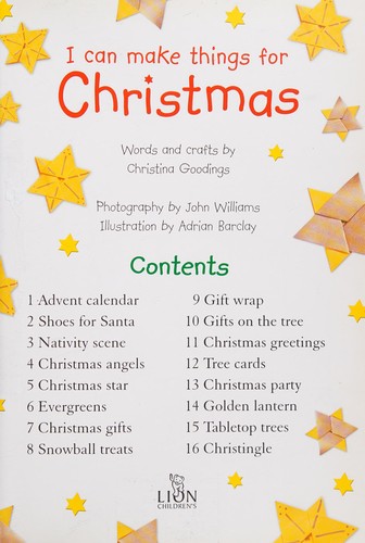 I Can Make Things for Christmas