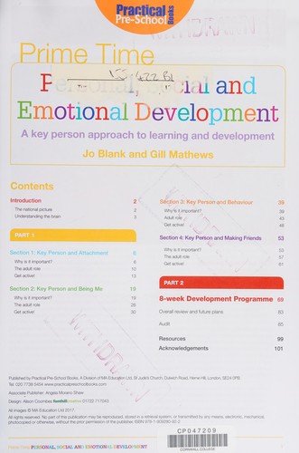 Personal, Social and Emotional Development