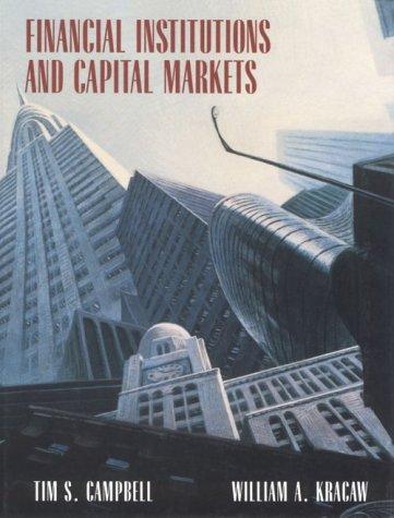 Financial institutions and capital markets