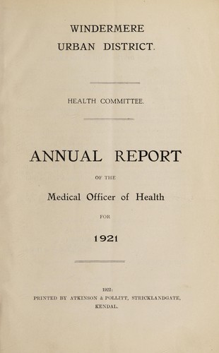 [Report 1921]