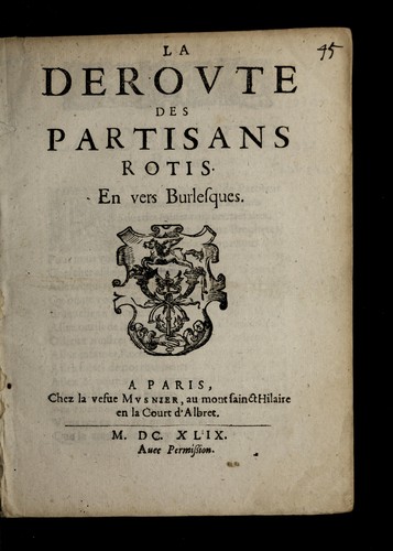 La derovte des partisans rotis