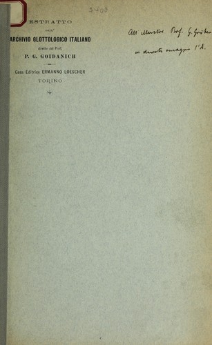 Par la critica e per la storia della lingua letteraria contemporanea