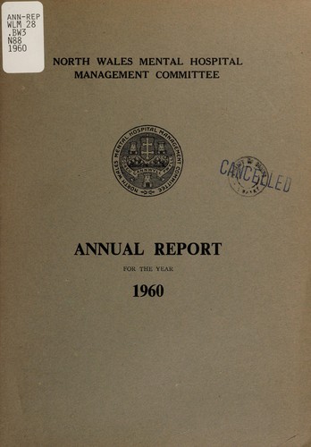 Annual report for the year 1960