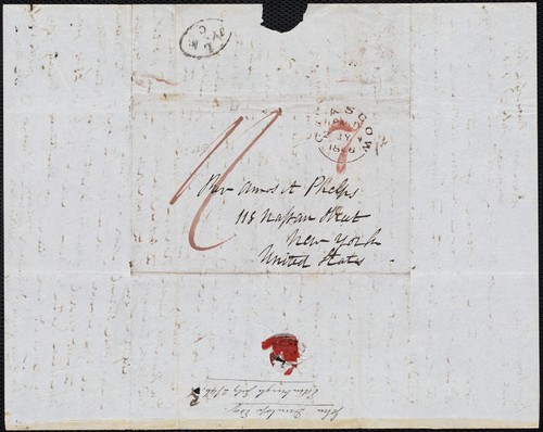 [Letter to] Rev Amos A. Phelps, Dear Sir