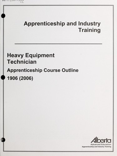 Heavy equipment technician apprenticeship course outline
