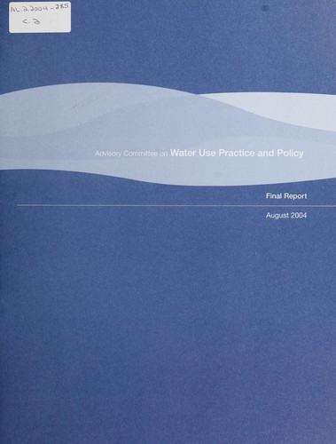 Advisory Committee on Water Use Practice and Policy
