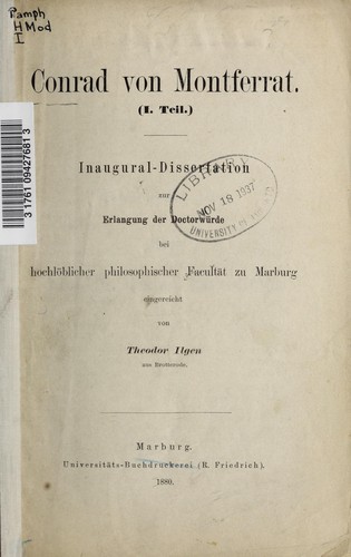 Conrad von Montferrat