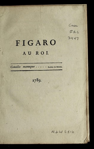 Figaro au roi