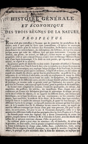 Histoire ge ne rale et e conomique des trois regnes de la nature