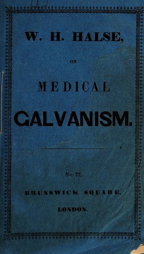 On medical galvanism