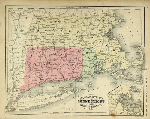 Massachusetts, Connecticut and Rhode Island