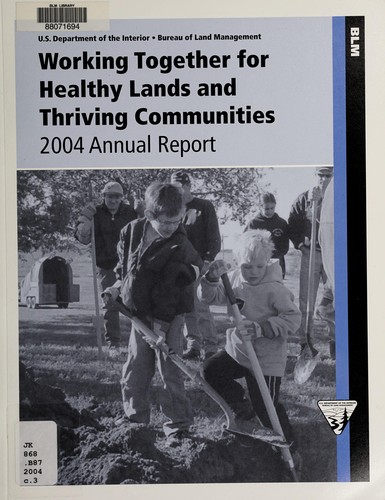 Working together for healthy lands and thriving communities
