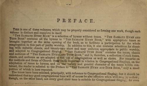 The sabbath tune book