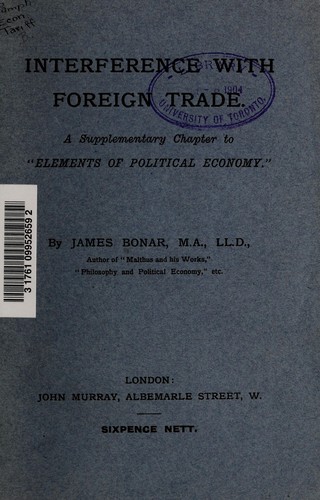 Interference with foreign trade