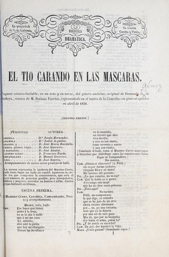 El tío Carando en las máscaras