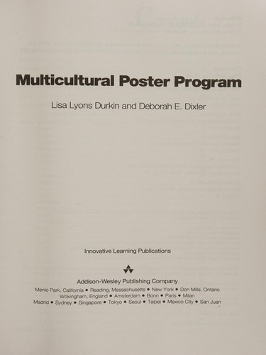 Multicultural poster program