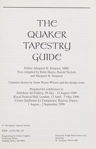 The Quaker Tapestry Guide