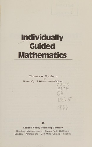 Individually guided mathematics