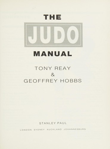 The judo manual