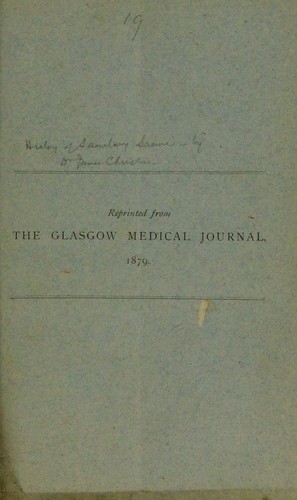 [An historical sketch of sanitary science]