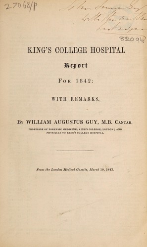 King's College Hospital