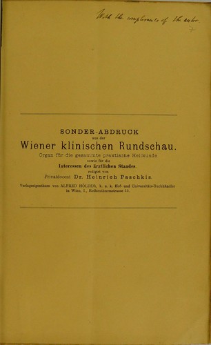 Klinische Erfahrungen ©ơber die Functionen des Kleinhirns