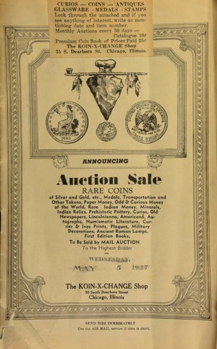 Announcing auction sale