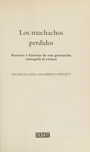 Los muchachos perdidos