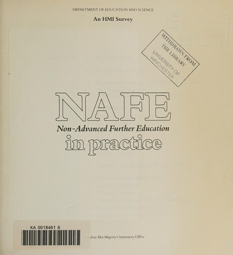 NAFE in practice