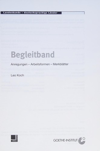 Landeskunde, deutschsprachige Länder.