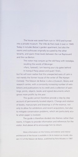 Maison de Balzac
