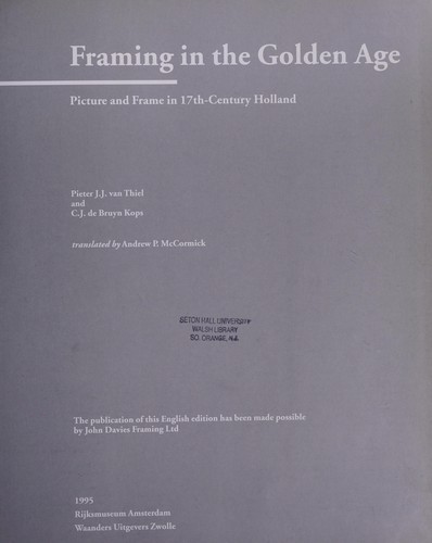 Framing in the golden age