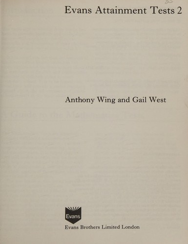 Evans Attainment Tests