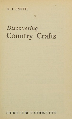 Discovering Country Crafts