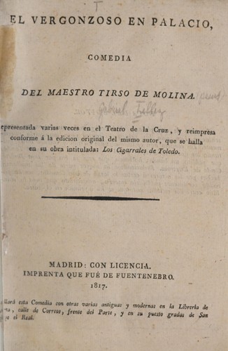 El vergonzoso en palacio