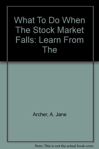 What to do when the stock market falls
