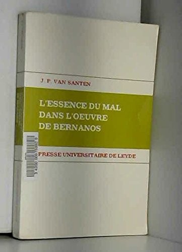 L' essence du mal dans l'œuvre de Bernanos