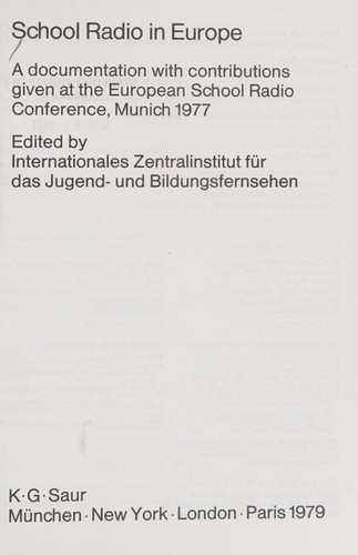 School radio in Europe