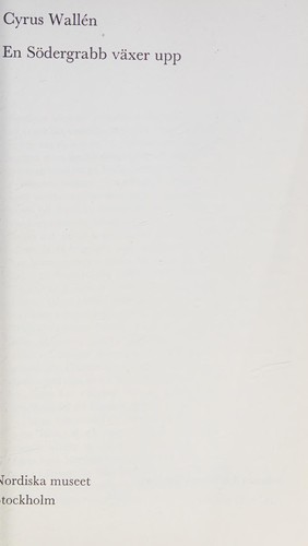 En södergrabb växer upp.