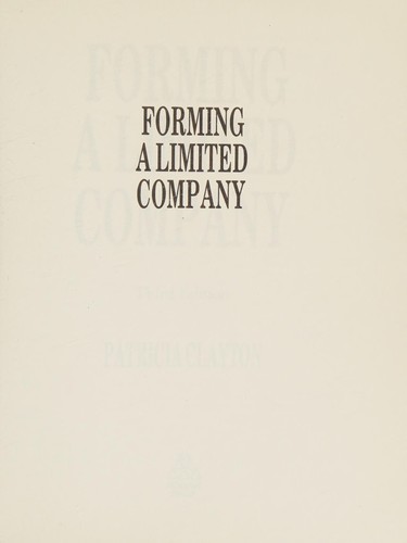 Forming a limited company