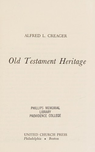 Old Testament heritage.