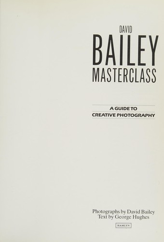 David Bailey masterclass
