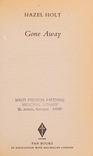 Gone Away (Pan Crime)