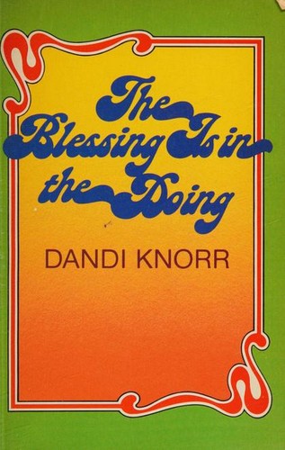The blessing is in the doing