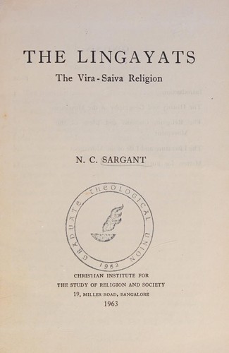 The Lingayats