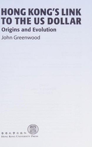 Hong Kong's link to the US dollar