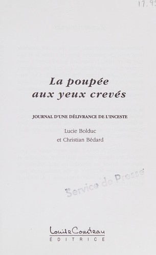 La poupée aux yeux crevés 