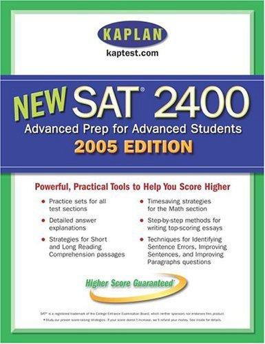 Kaplan SAT 2400