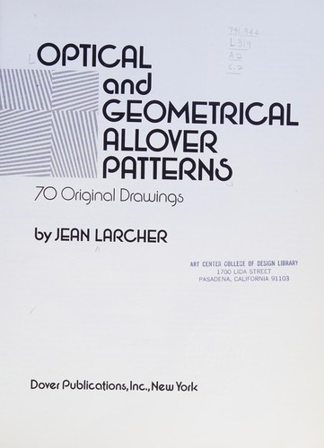 Optical and geometrical allover patterns