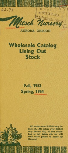 Wholesale catalog